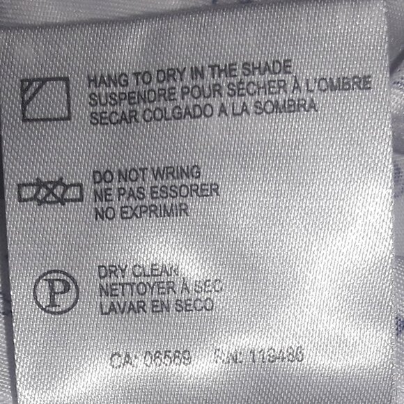 Mens QualityClassics Intl Report XXLButton Up White w/Blue Flamingos Dress Shirt - Picture 6 of 7